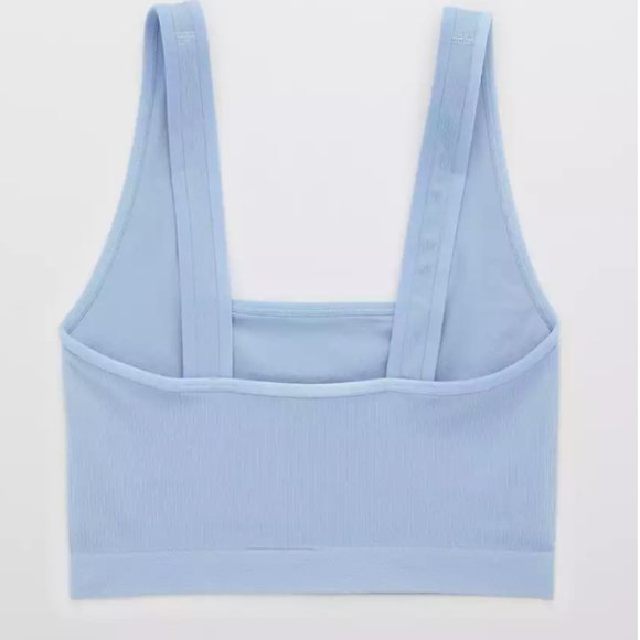 Aerie Seamless Square Neck Longline Bralette - Picture 4 of 8